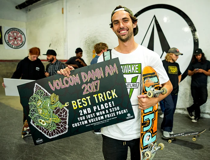 <!--dacm-quals-->

Mike shows that hard work pays off and so does quick feet, earning him 2nd place in Best Trick. Good Job Mike!