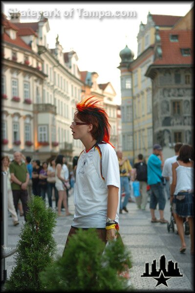 People Watching in Prague