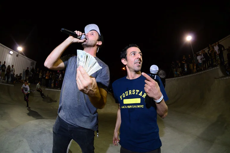 <!--AM15-SATNIGHT-->
Schaefer and Frank had a few racks to blow last night.
