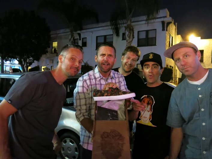 <!--agenda14-->

Lakai Brand Manager, Kelly Bird hooked up Schaefer with a pair of the Echelon Cambys. These are for those VIPs, and came in a wooden box with white etching in it, as well as a signature by Swanski.











