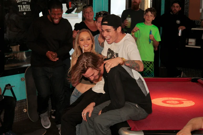 <!--eotmapr16-->
The winner was announced and the place was so happy for our dude Jack.