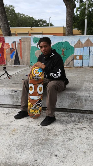 <!--miamitrip16-->

Markus repping a fresh DGK board.