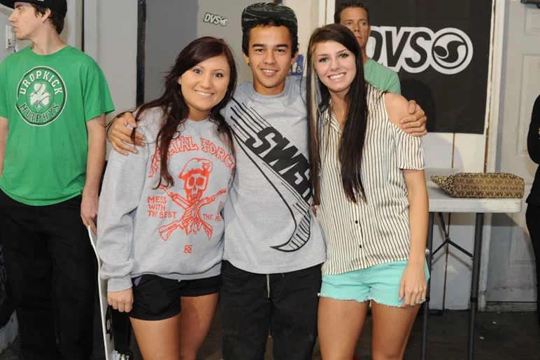 Jake Sykes, thanks for thinning out the heavy sausage density with a few females to mix on.<!-- Damn Am Atlanta 2013 Presented by DVS -->