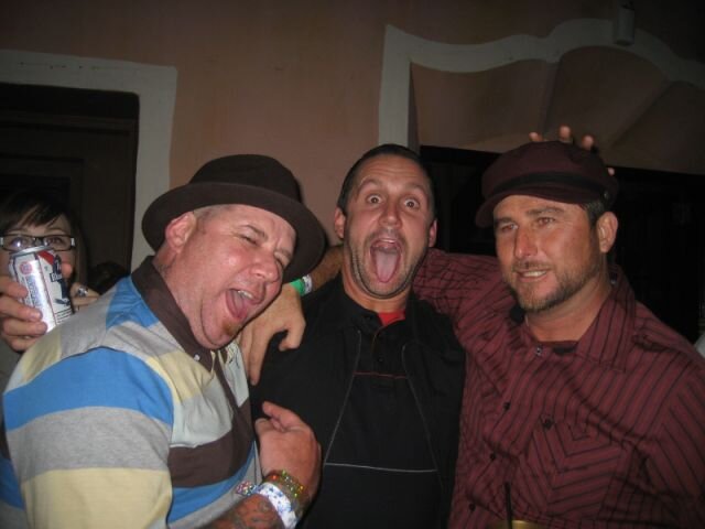 Me with Ian Hill and Mr. TWS awards host Jamey