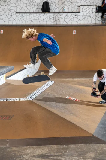 Parker did like 25 tricks during his run to take the crown in 16-29

<!--schoolsoutjam22-->