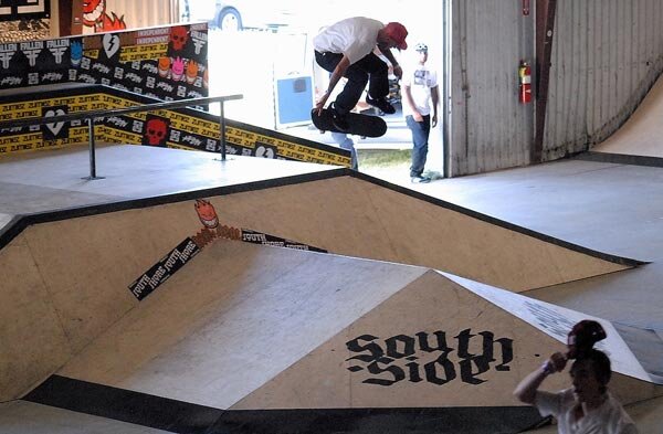 Peter Ramondetta blasts a kickflip