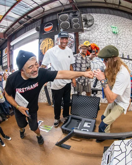 Two of Powell's finest. Cab & Andy

<!--tampapro22finals-->