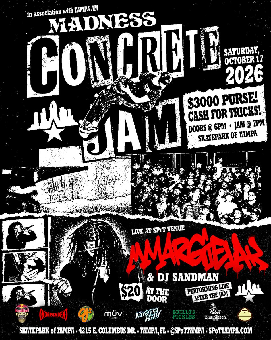 2026 Tampa Am - Madness Concrete Jam