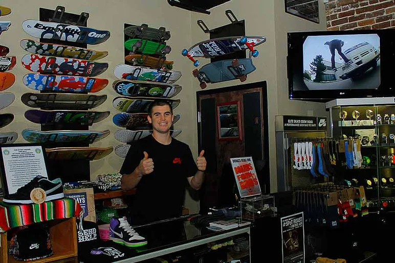 <!-- ColdWar2013 -->

Matt Woods held down the shop during the premiere.