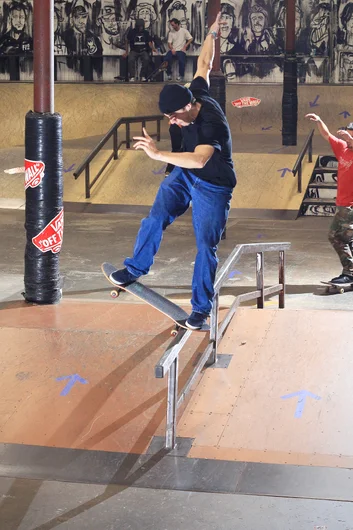 <!--cotc19deathrace-->

The Teams were taking the opportunity to get used to the Pro Course before the Death Race kicked off. Dillon Brown : FS Noseblunt