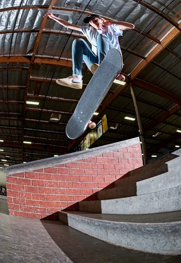 <!--dala19practice-->

Or maybe if that’s not your thing, perhaps a Tre Flip like Kendra Long.
