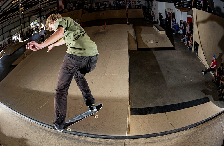 <!--da-atl17-finals-->

Jared Cleland truly is an underrated ripper, whether it's in the streets or the comps, he’s always coming through with some goods. Qualifying 1st, Jared backpeddled a bit with a 3rd place finish. All in all, not too shabby!