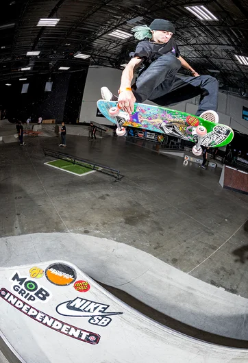 <!--dala18practice-->

Henry Gartland sits in with a Frontside Air for a sticker incentive placement/evaluation test.
