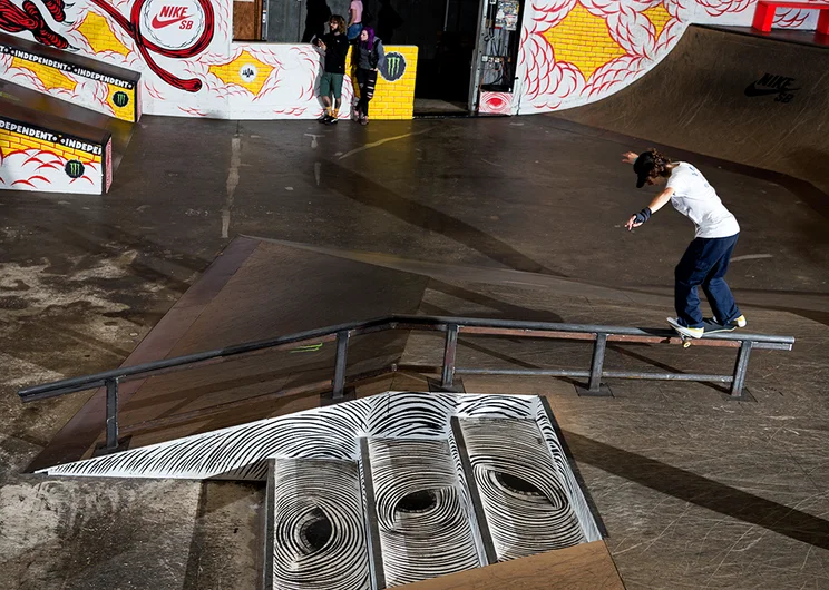 <!--am17friday-->

As casual as the man himself, Christian Dufrene glides a Bennett Grind with minimal efforts.