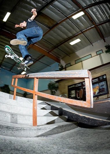 <!--dala19practice-->

Precision tech wizard Mike Piwowar gets the SS Kicky Backtail while playing the waiting game.
