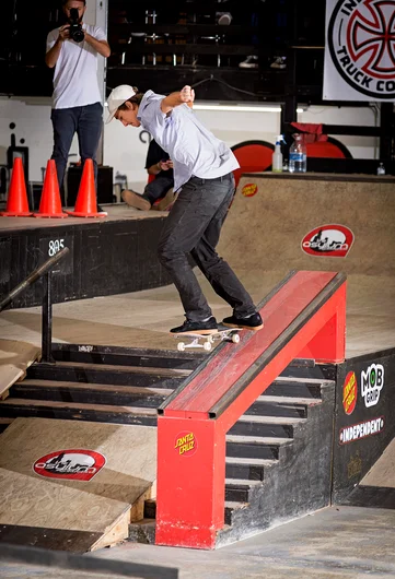 <!--dachi19finals-->

Gunner Frazier gunning down the course got the filmer so shook he surrounded himself with safety cones.
