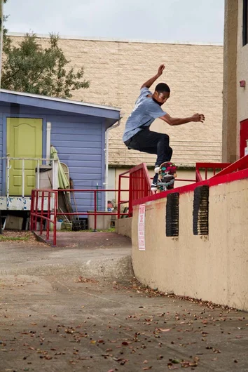 <!--clickbait-->

James fully balanced on a hefty 5-0  FS Shuv out. 