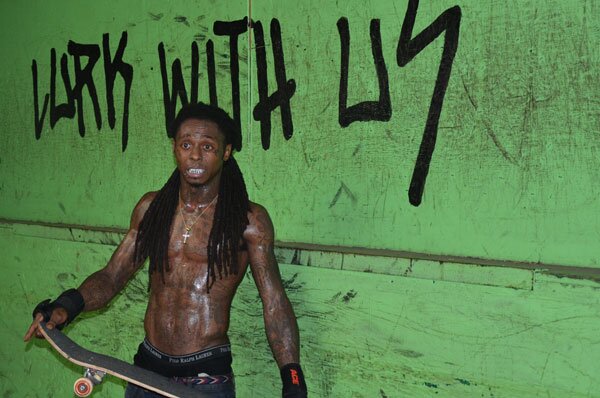 Lil Wayne Skateboarding at Skatepark of Tampa