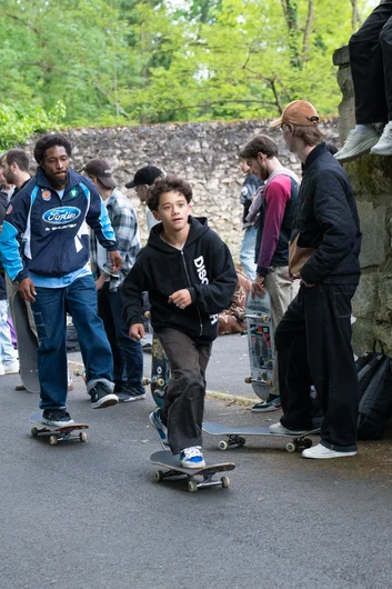 Julian Agilardi showed up dripped down in Disorder gear from head to two. New teammate Domo Walker following closely behind to keep this kid in line!


<!--farnhigh2024-->