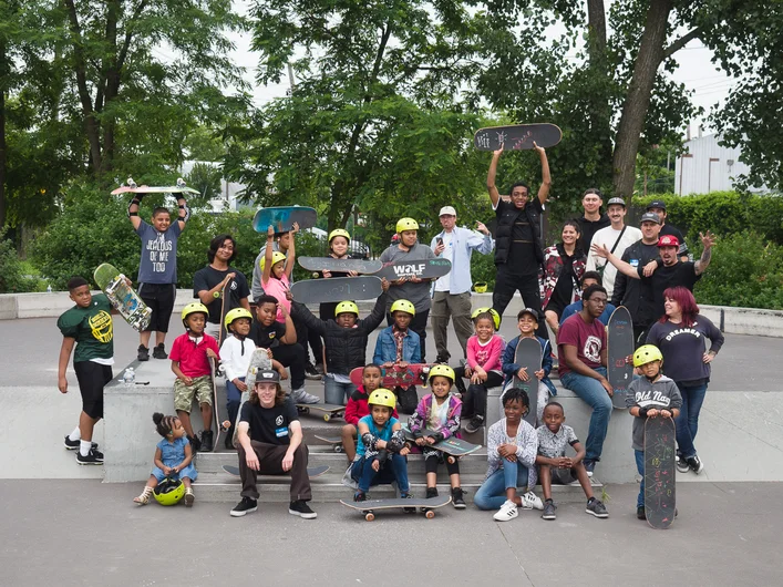 <!--b4bdrivenyc-->

Team work makes the dream work! Thank you to KCDC, Labor, NJ Skateshop and Vans for giving the gift of skateboarding to over 100 kids.