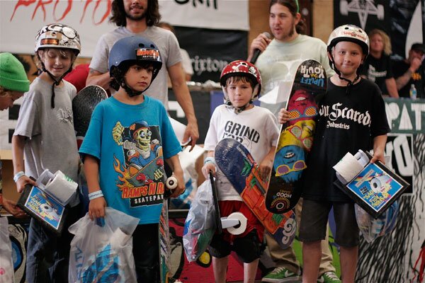 8 & Under top three