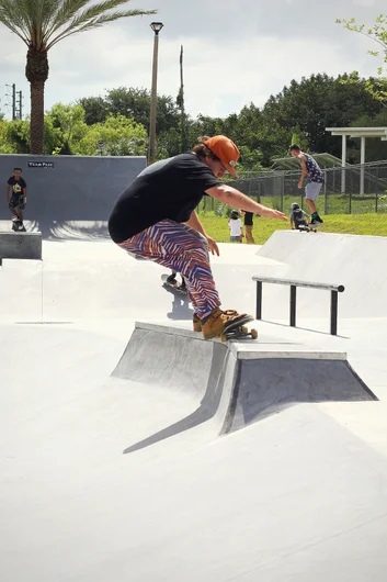 <!--campbellparkopening-->

Jacob Campbell aka the King of St Pete Skateboarding : Slappy Front 50-50.
