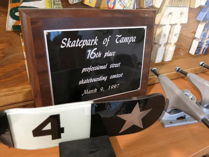 <!--agenda14-->

Girl’s HQ is filled with relics from their legacy, and a few familiar ones, such as this award from Tampa Pro in 1997.

