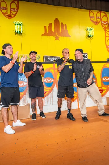 Kris Markovich was the official G of the weekend for all the work he put in painting the course!

<!--TampaAm21Finals-->