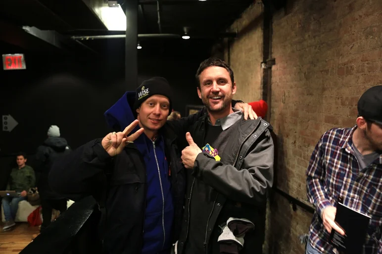 <!-- agendaschaefermikah -->
Old friends reunited, Billy Rohan & BS.