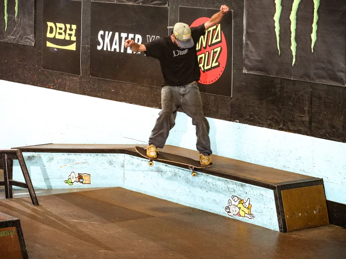 Maycon, Myles, and Gabi made their way into the Sponsored finals. Maycon with a nollie crook to kick it off!

<!--schoolsoutjam24-->