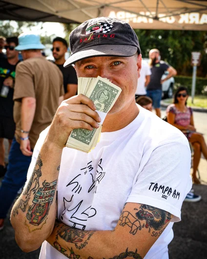 Matt brought out the cash. Time for some tricks.

<!--cigarcityjaialaiween2023-->