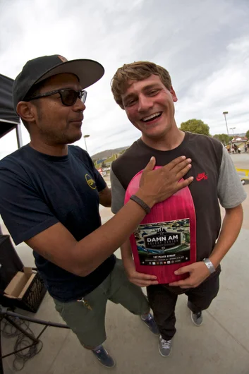 <!--dawwsun-->

These dudes are stoked for what the future has in store, that's for sure. Shout out to all the great sponsors of the event and all the parents that supported their children. You Rule!