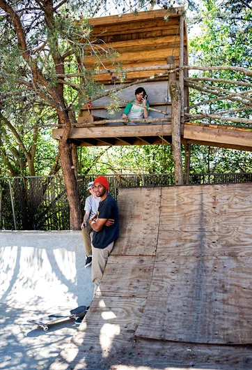 <!--da-atl17-finals-->

The Treehouse is designed for the emo type skater that just wants a little alone time.