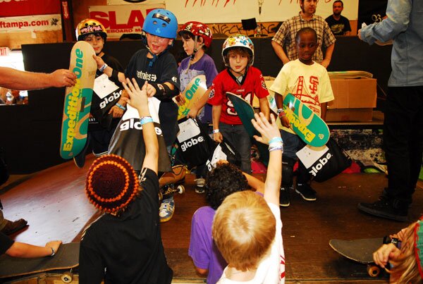 High fives to the little homies in the 8 and Under