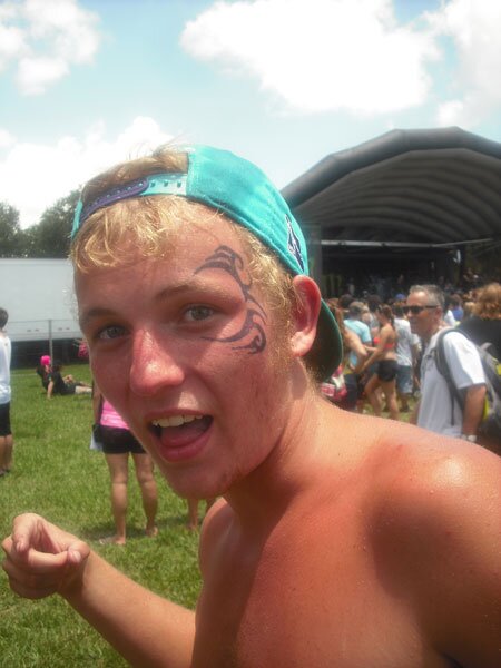 Well this kid definitely seized the day