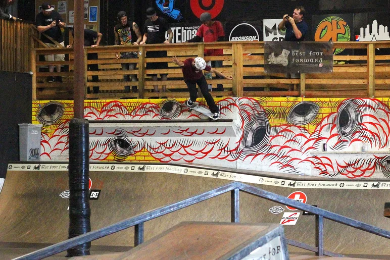 <!--bff2018-->

Jake launched from the Quarter to this Back Nosegrind. Idk how you even thought of this Jake…
