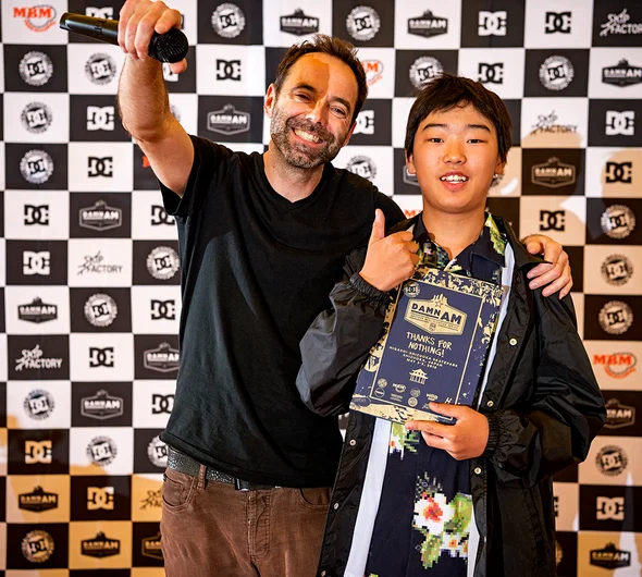 <!--daja18finals-->

No brainer on giving Toshi a Thanks For Nothing trophy, this kid was our second hand man, our translator, our vice president, and all around great guy; thanks for everything Toshi!!
