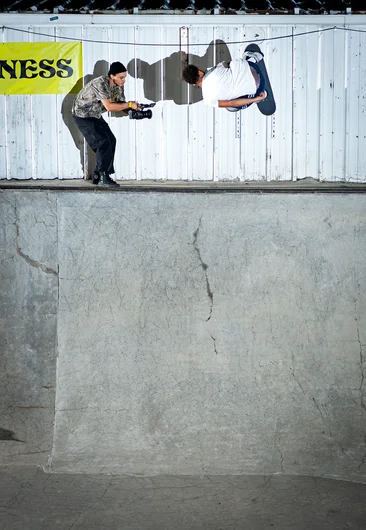 Ridin’ Spinnaz!! Tyson gives the crowd what they want! 
<!--tampam2022madnessconcretejam-->