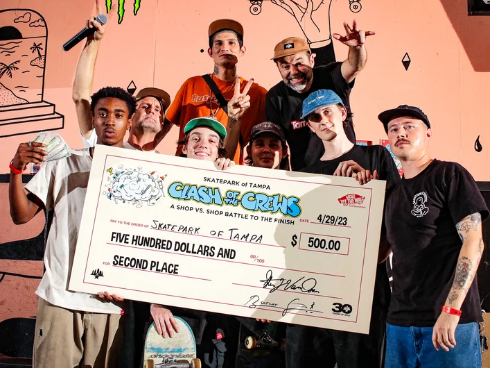 Proud of our team for taking home Second Place. Yea boys!

<!--clashofthecrews23finals-->