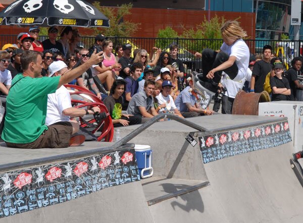 Curren Caples qualified first on Saturday