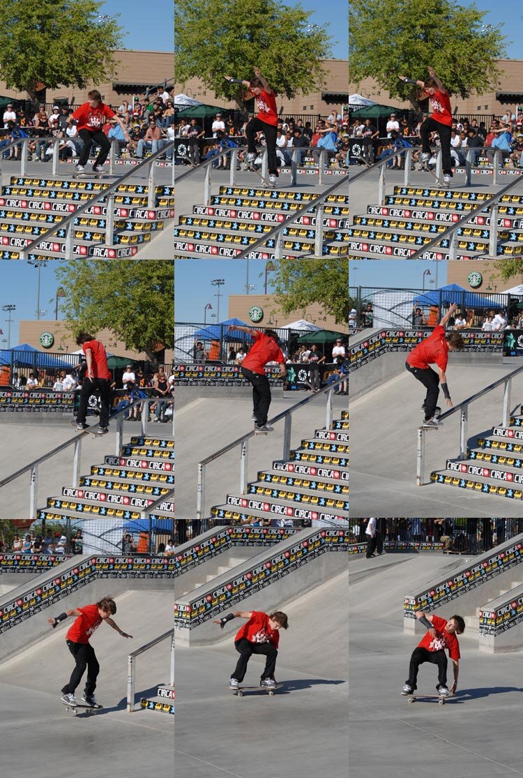 Dustin Blauvelt - switch frontside 270 back lip