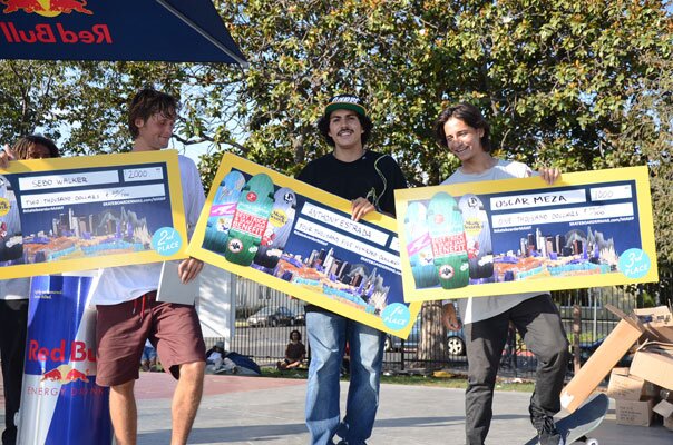 Anthony Estrada Wins Skateboarder Magazine MAW Jam