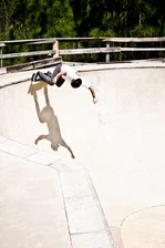 The deep end of this