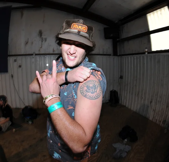 <!-- mawtexasnov13 -->

Heath was like a brother to Johnny. He had the Johnny Romano logo tattooed on his arm in remembrance. You shredded today, Heath.