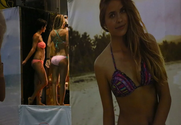 <!-- surfexpo2013 -->

Another Babe shot as we head out