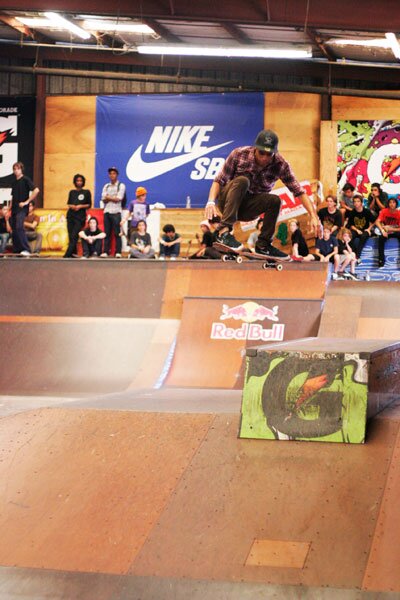 Josiah Portillo getting sky high on a wallie