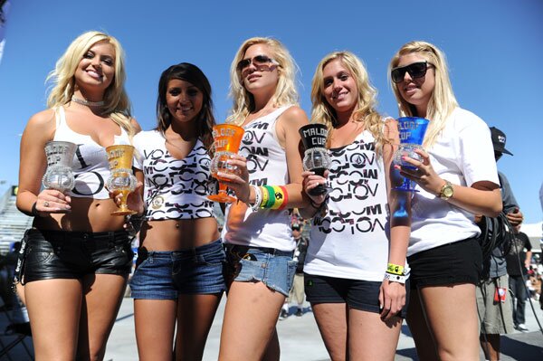 Maloof Money Cup Weekend: Maloof Girls