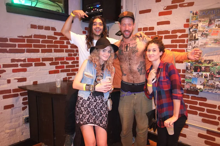 I’m so jelly of the ladies and Porpe getting this shirtless photo with BA.<!-- Tampa Am 2012 Photos -->