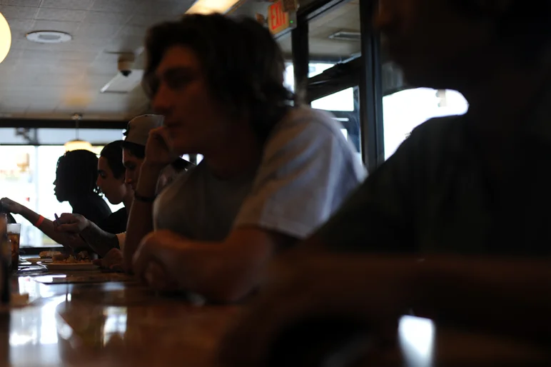 <!--Copa2014-->

The team met up at the Skatepark of Tampa and got on the road early Friday morning on our way to the Adidas Skate Copa outside of Atlanta, Georgia, in a nice little town called Kennesaw. We stopped off at a lovely little Waffle House just north of Gainesville for a quick brunch.
