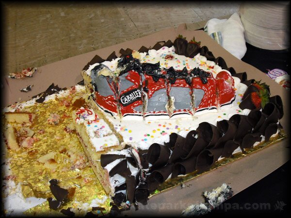 Not just any shoe cake, a Full Cab shoe cake